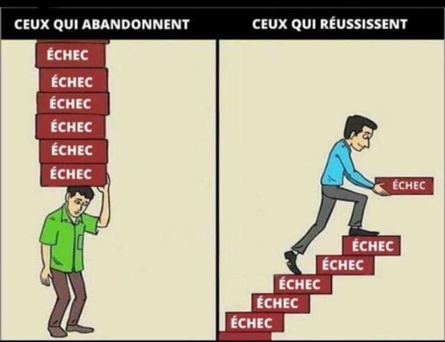 escalier du progrès