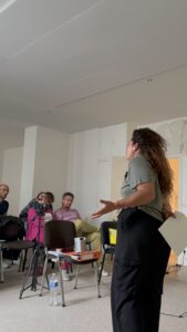 Jessica Gineste en conférence